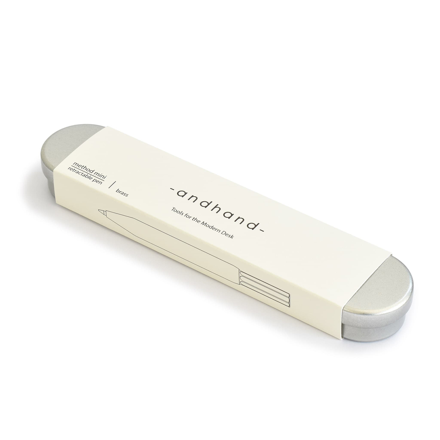 Andhand Method Mini Brass Ballpoint Ballpoint Appelboom